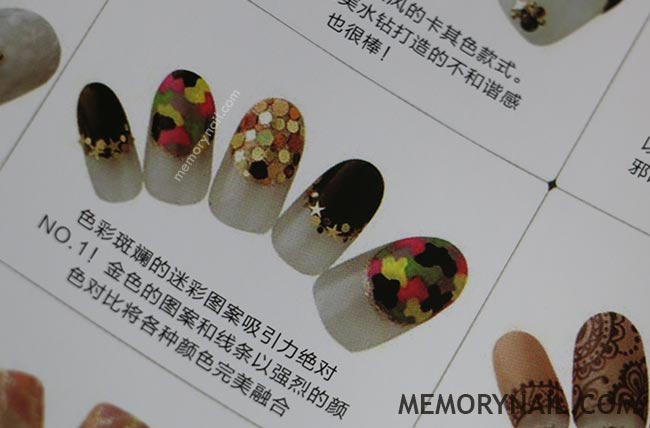 ลายเล็บ,ลายเพ้นท์เล็บ
