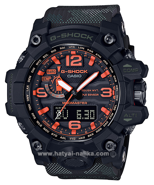 นาฬิกา Casio G-SHOCK X MAHARISHI MUDMASTER Limited Edition รุ่น GWG-1000MH-1A (มัดมาสเตอร์ลายพรางบอนไซ) ของแท้ รับประกัน1ปี