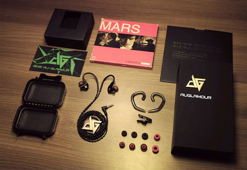 ขาย Auglamour AG-R8 หูฟังระดับ Hi-Fi เสียงดี เบสเด่น ถอดสายได้ มี 2 สี