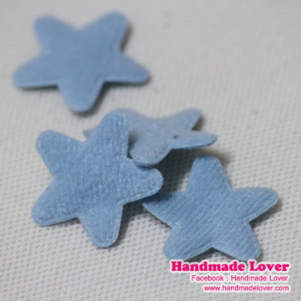 ดาวตกแต่ง สีฟ้า ขนาด 20 มิล (แพ็ค 15 ชิ้น)