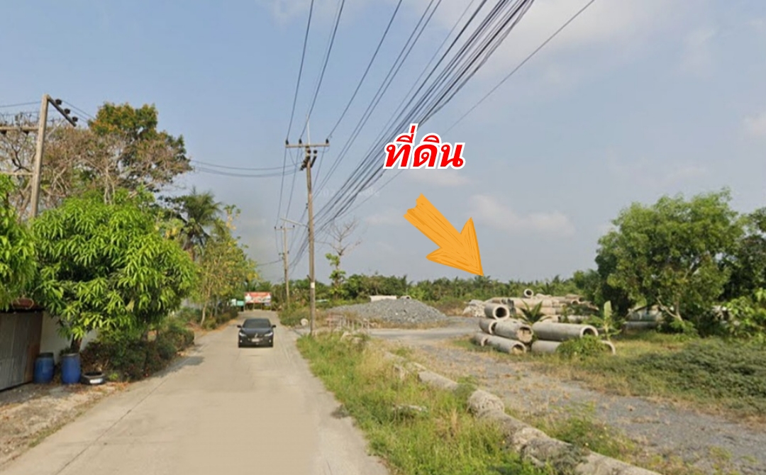 🔴💕ติดทรัพย์ 💕🔴ขายที่ดินติดแม่น้ำท่าจีน ด้านหน้าและด้านข้างติดถนน ด้านหลังติดแม่น้ำ ที่สวยมาก เป็นรูปสี่เหลี่ยม เนื้อที่ 9-0-25 ไร่ ขายยกแปลง 48 ล้าน รวมค่าโอน ต.ท่าเสา อ.กระทุ่มแบน จ.สมุทรสาคร ที่ดินติดถนน 2 ด้าน ด้านข้างติ