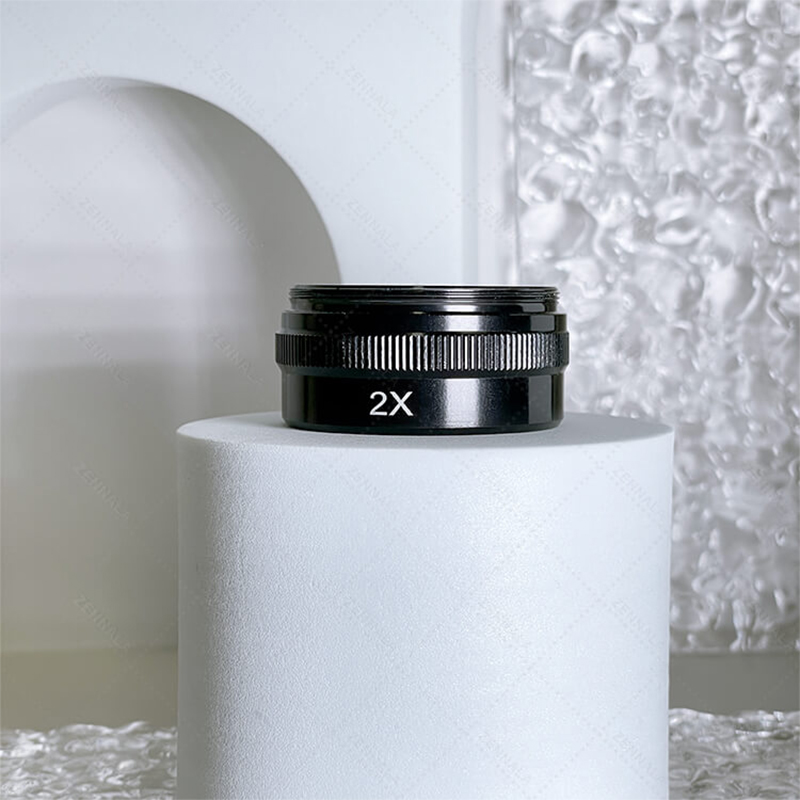 เลนส์ขยาย เลนส์ใกล้วัตถุ สำหรับกล้องจุลทรรศน์ C-Mount Lens 42 mm