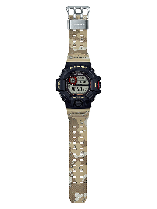 นาฬิกา Casio G-Shock RANGEMAN Limited "Master in Desert Camouflage" series รุ่น GW-9400DCJ-1 (แมวลายพรางทะเลทราย) ของแท้ รับประกัน1ปี