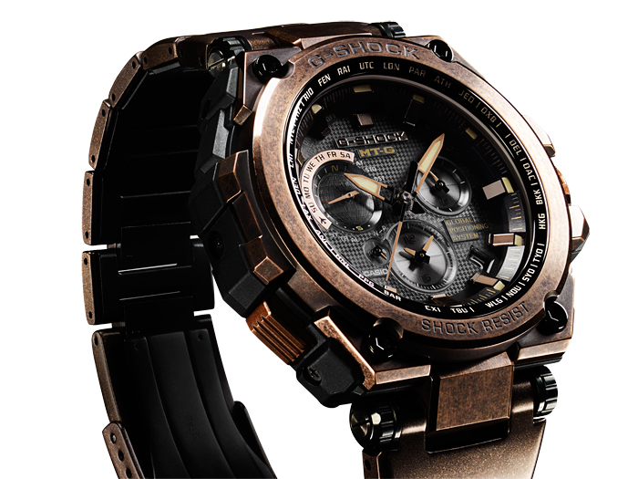 นาฬิกา Casio G-SHOCK Premium model MT-G series GPS Hybrid WaveCeptor รุ่น MTG-G1000AR-1A "Made in Japan" ของแท้ รับประกัน1ปี