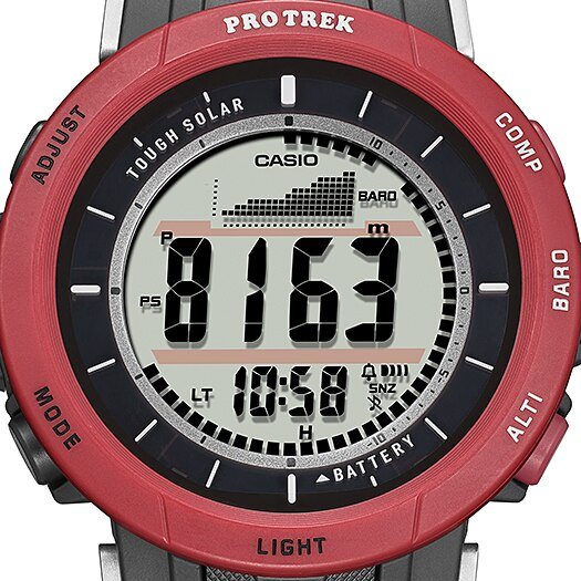 นาฬิกา คาสิโอ Casio PRO TREK PRG-30 Series รุ่น PRG-30B-4 สายผ้า ของแท้ รับประกัน 1 ปี