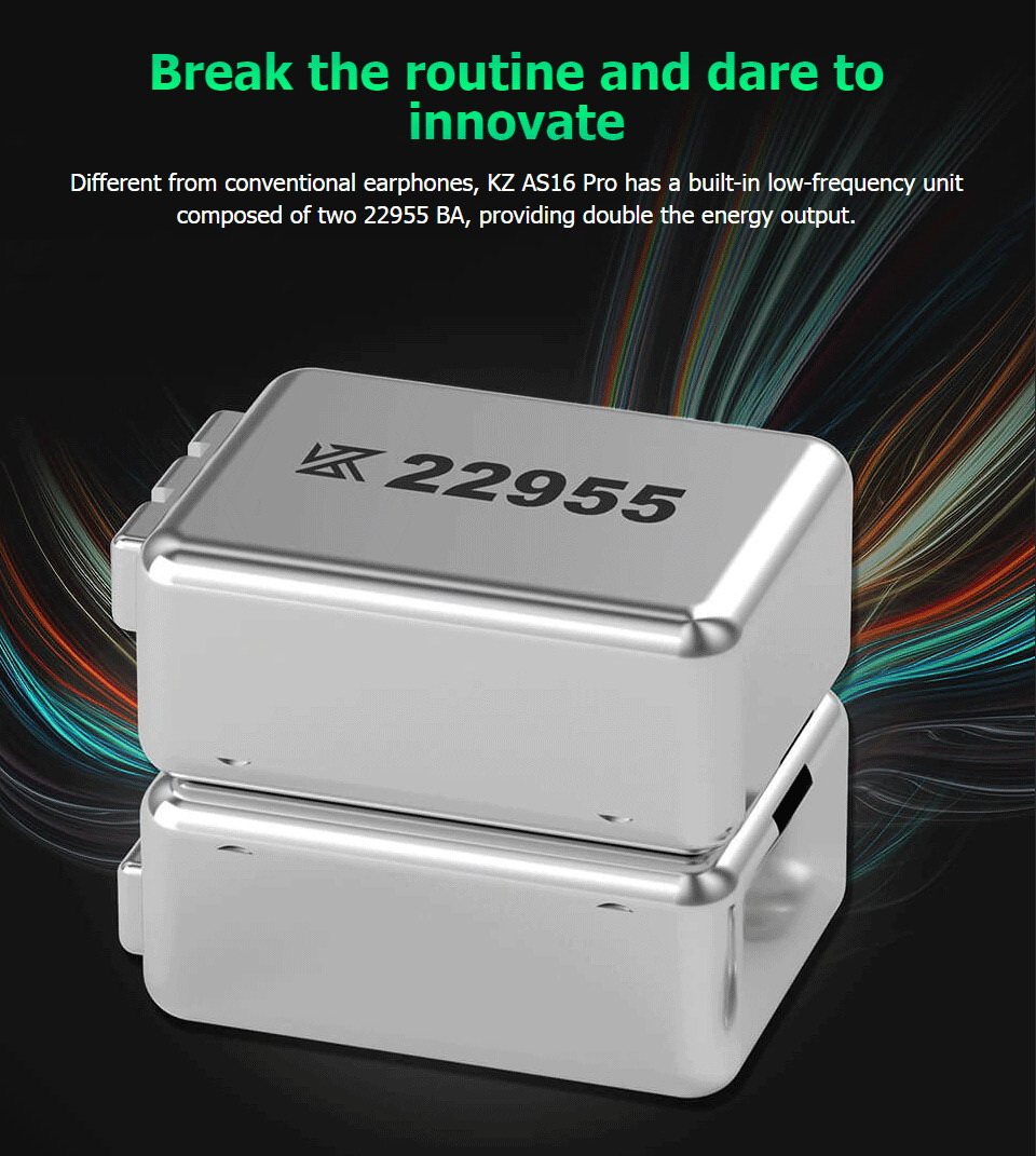 KZ AS16 PRO หูฟัง IEMs 8 ไดร์เวอร์ 8BA ประกันศูนย์ไทย