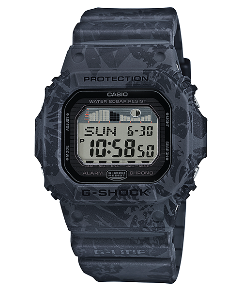 นาฬิกา Casio G-Shock Limited Vintage Flower Pattern series รุ่น GLX-5600F-1 "ดำฮาวาย" ของแท้ รับประกัน1ปี