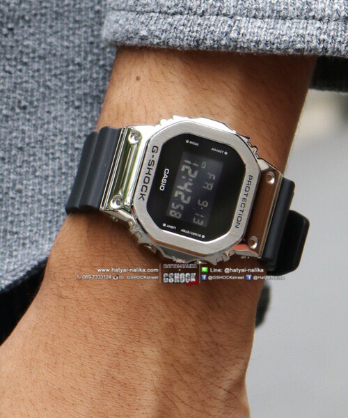นาฬิกา Casio G-Shock Standard Digital GM-5600 series รุ่น GM-5600-1 ของแท้ รับประกัน1ปี