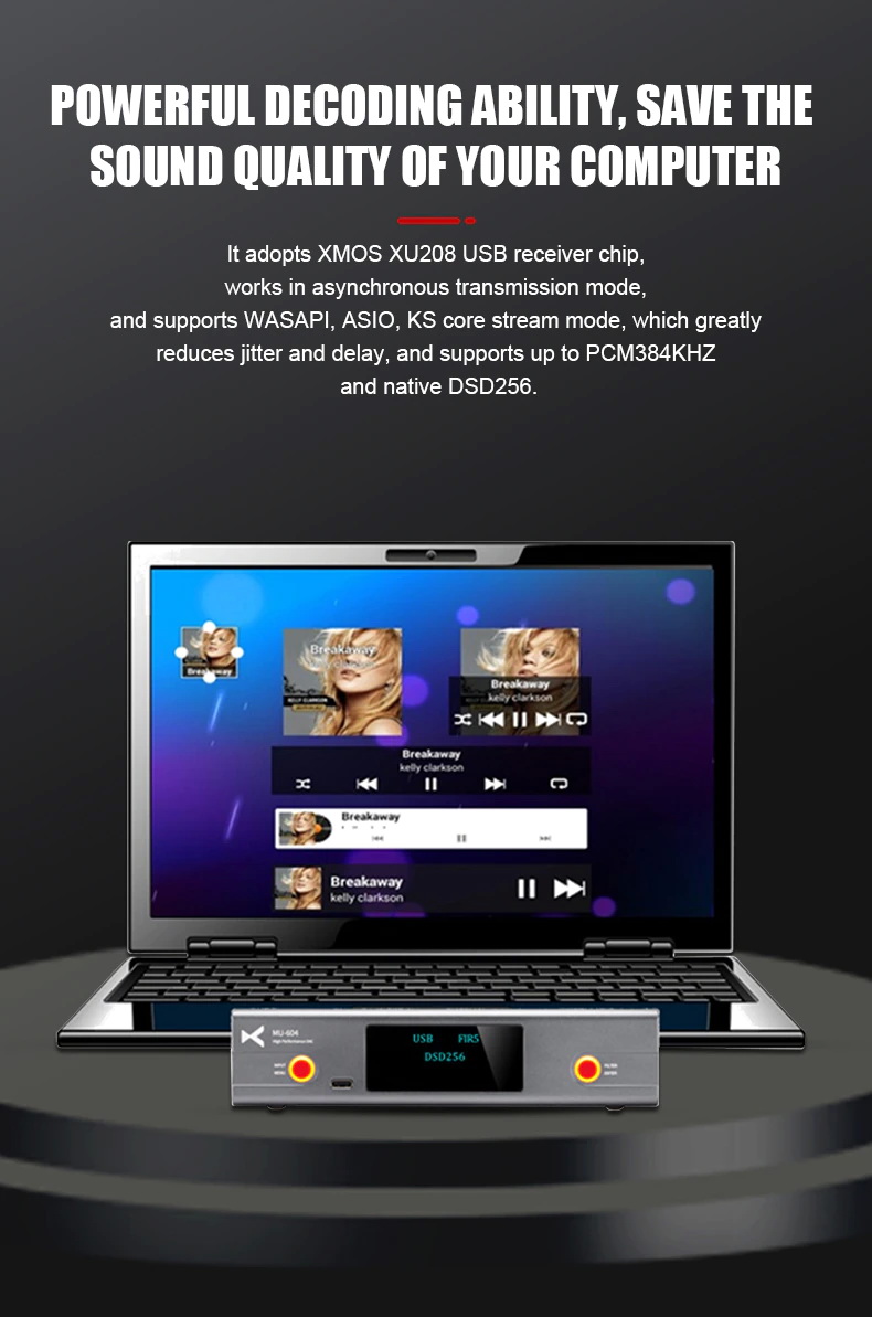 ขาย Xduoo MU-604 DAC ตั้งโต๊ะประสิทธิภาพสูง ประกันศูนย์ไทย