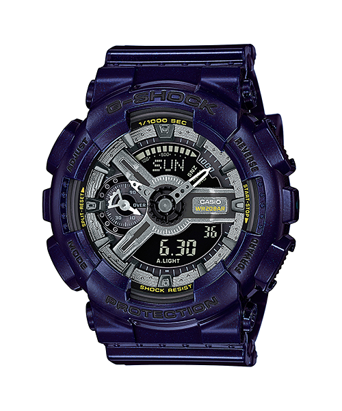 นาฬิกา คาสิโอ Casio G-Shock S-Series Metalic Colors รุ่น GMA-S110MC-2A (สี Dark Navy) ของแท้ รับประกัน1ปี