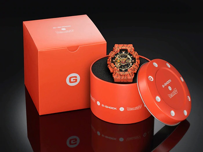 นาฬิกา Casio G-SHOCK x DRAGON BALL Z Collaboration Limited รุ่น GA-110JDB-1A4 ของแท้ รับประกัน1ปี