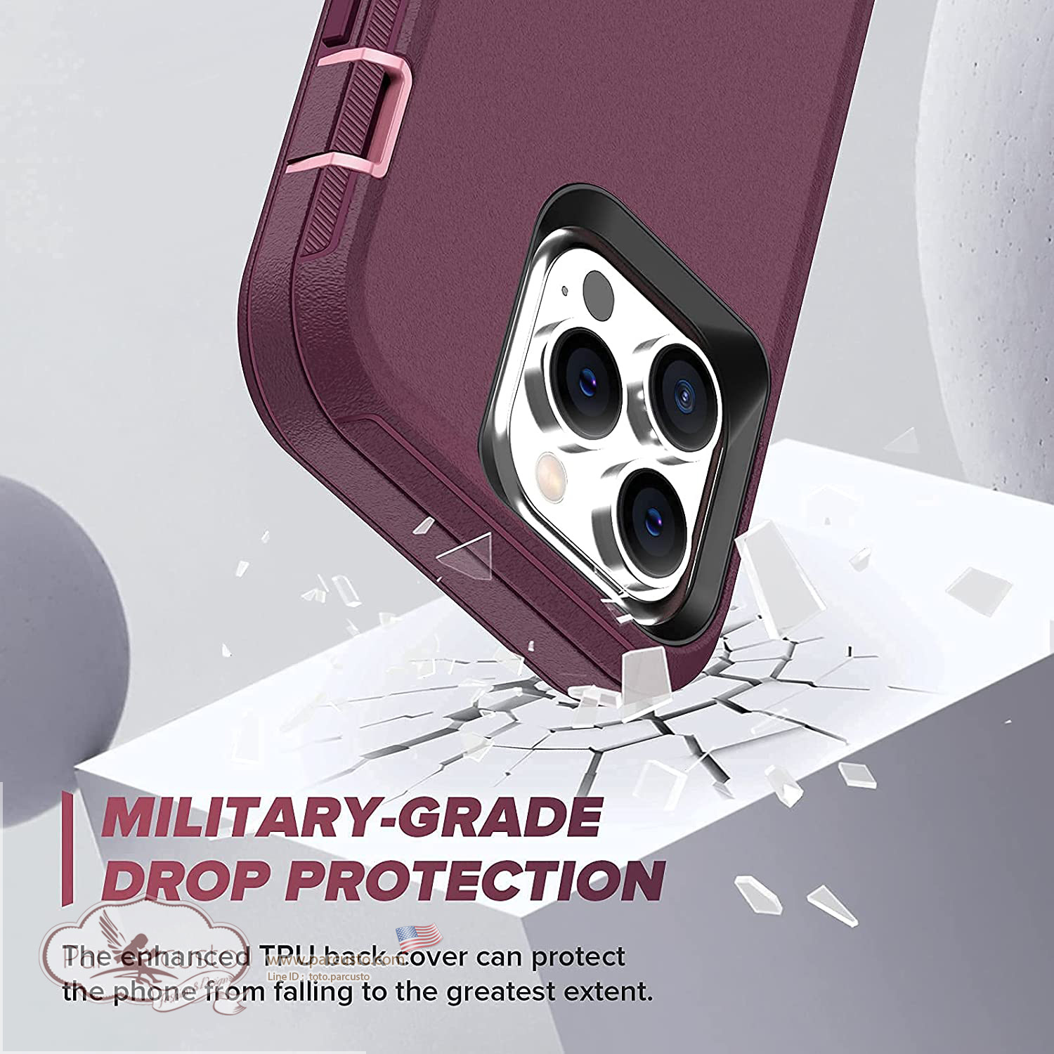 เคสกันกระแทก iPhone 13 Pro Max จาก VEGO [หมด]