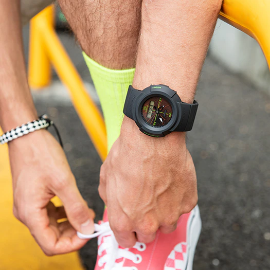 นาฬิกา Casio G-SHOCK Limited Music Night Tokyo series รุ่น AW-500MNT-1A ของแท้ รับประกัน1ปี