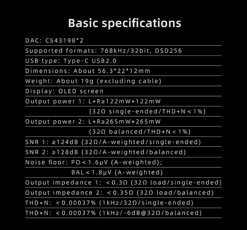 FiiO KA5 DAC/AMP พกพา พร้อมจอแสดงผล OLED ประกันศูนย์ไทย