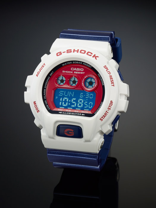 นาฬิกา คาสิโอ Casio G-Shock Limited Color series รุ่น GD-X6900CS-7 "Captain America" หายากมาก
