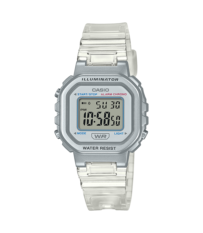 นาฬิกา Casio LADY'S STANDARD DIGITAL LA-20 series รุ่น LA-20WHS-7A ของแท้ รับประกัน1ปี
