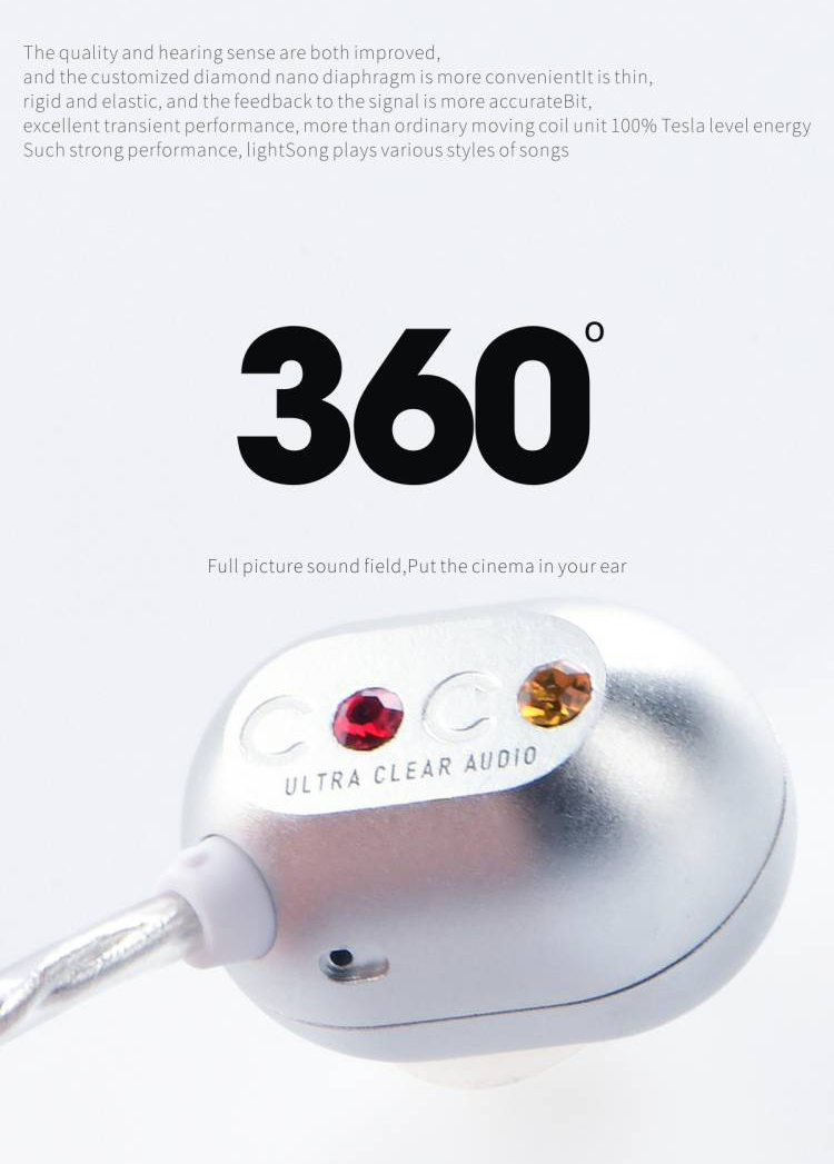 ขาย TFZ COCO HiFi IEM หูฟัง 1 ไดรเวอร์ Dynamic ประกันศูนย์ไทย