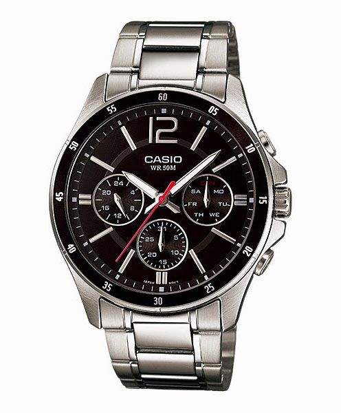 นาฬิกา คาสิโอ Casio STANDARD Analog'men รุ่น MTP-1374D-1AV ของแท้ รับประกัน 1 ปี