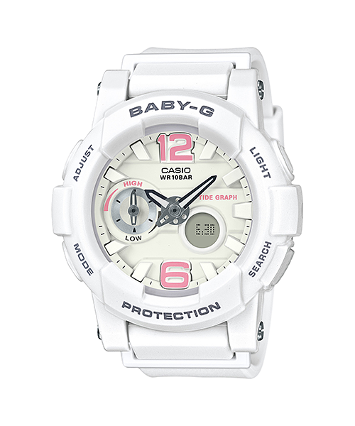 นาฬิกา Casio Baby-G Beach Pastel Color series รุ่น BGA-180BE-7B ของแท้ รับประกัน1ปี