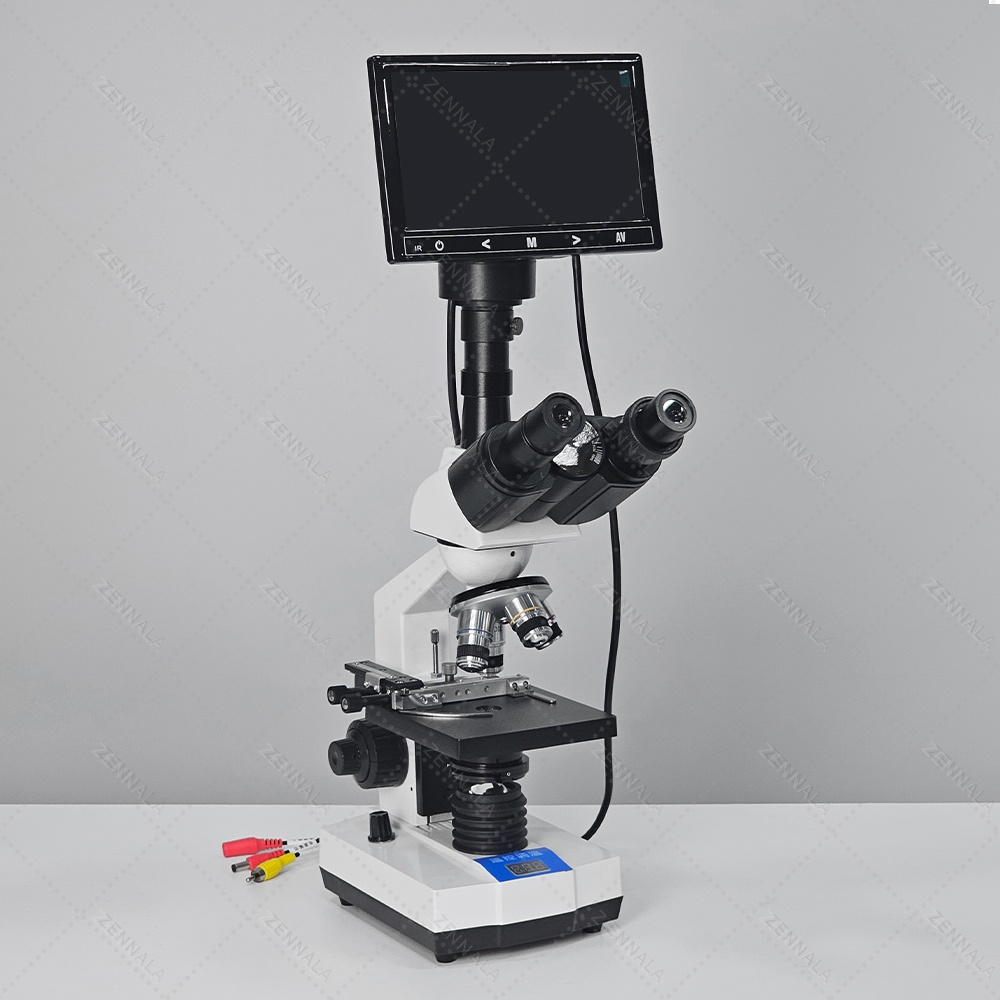 กล้องจุลทรรศน์ 2 ตา 1600x พร้อมจอ 7 นิ้ว รุ่น BX16-7T
