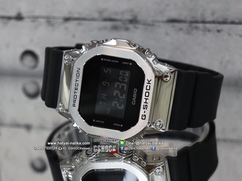 นาฬิกา Casio G-Shock Standard Digital GM-5600 series รุ่น GM-5600-1 ของแท้ รับประกัน1ปี