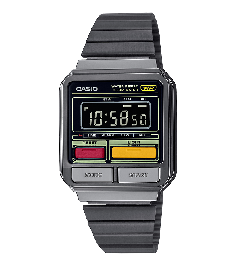 นาฬิกา Casio DIGITAL Vintage A-120 series รุ่น A120WEGG-1B ของแท้ รับประกัน1ปี