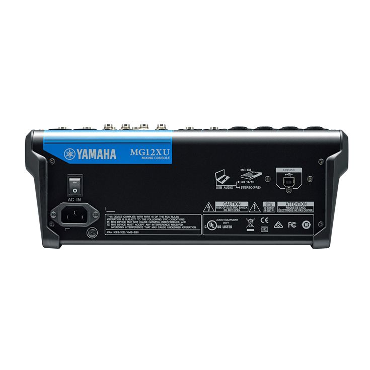 YAMAHA MG12XU 12-Channel Mixing Console