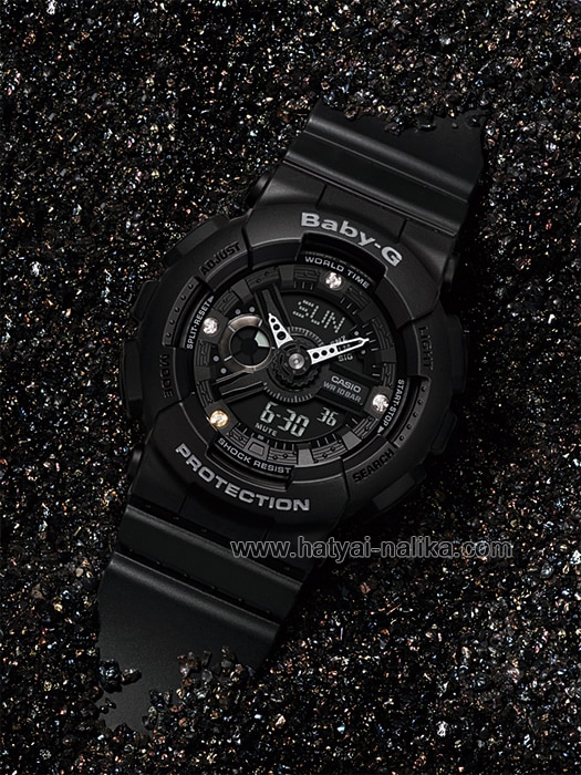นาฬิกา Casio Baby-G Limited ครบรอบ 35ปี G-Shock model BA-135DD Diamond Desige รุ่น BA-135DD-1A ของแท้ รับประกัน1ปี