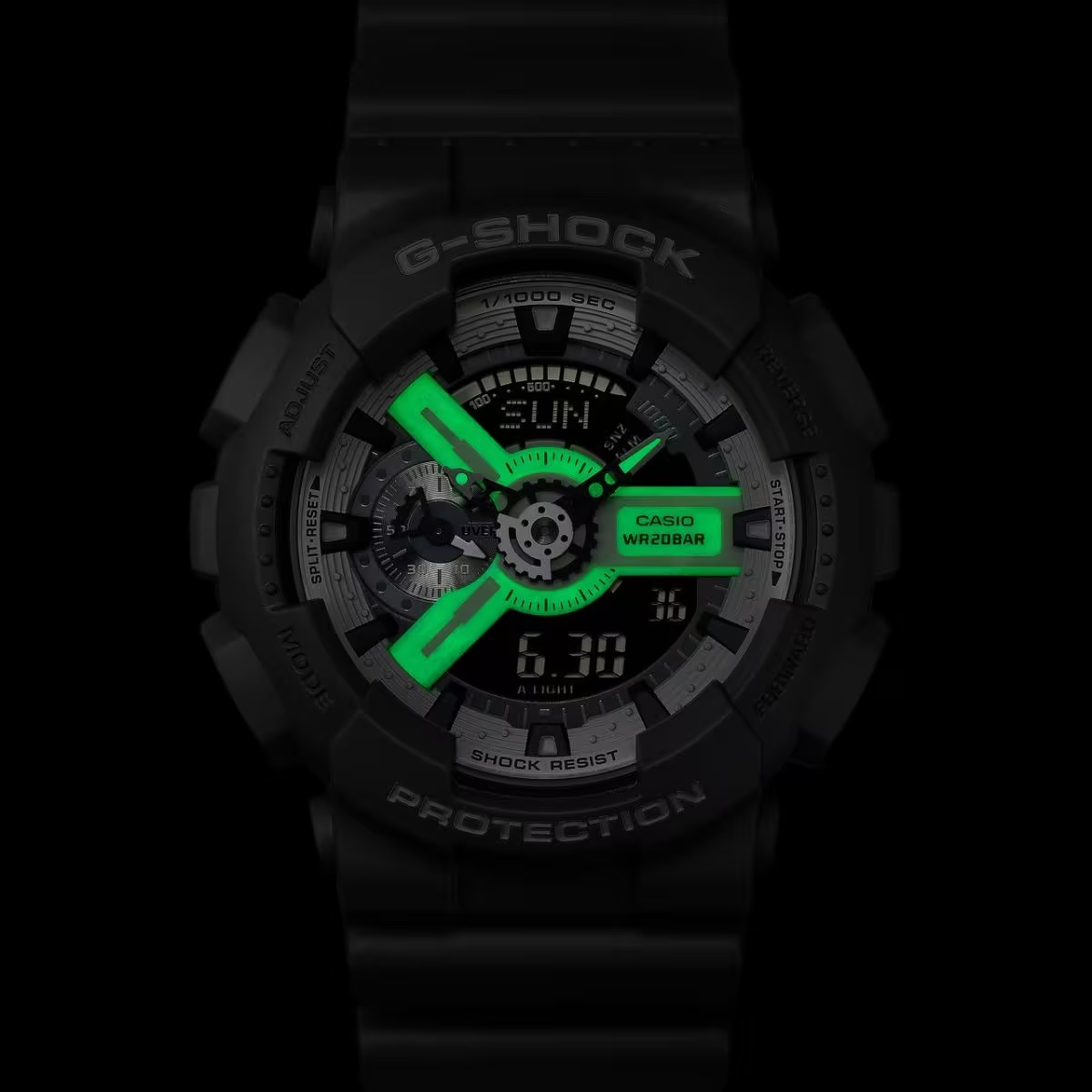 นาฬิกา Casio G-Shock Special color Hidden Glow series รุ่น GA-110HD-8A ของแท้ รับประกัน1ปี