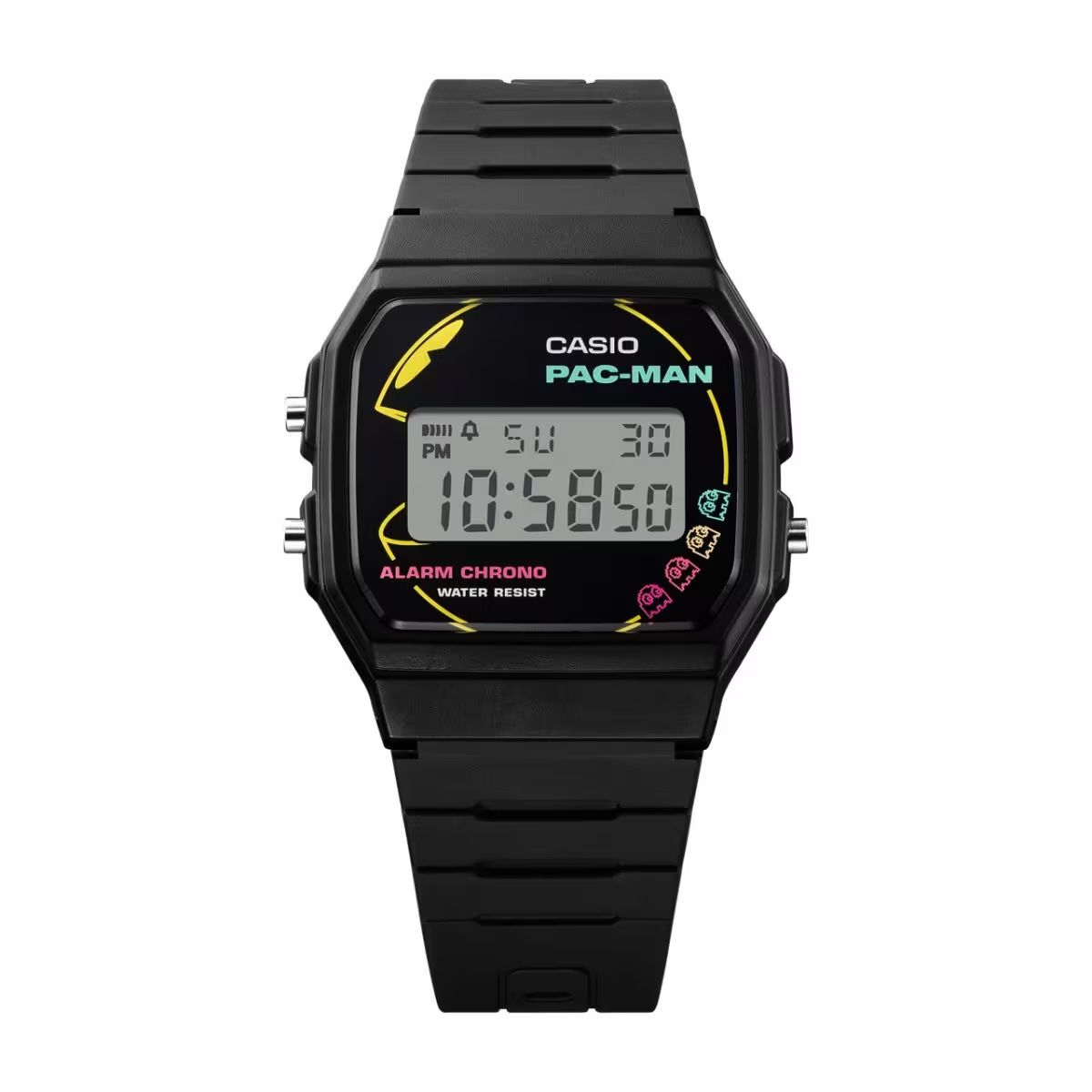นาฬิกา คาสิโอ CASIO x PAC-MAN Limited Collaboration models รุ่น F-91WPC-1A ของแท้ รับประกัน1ปี