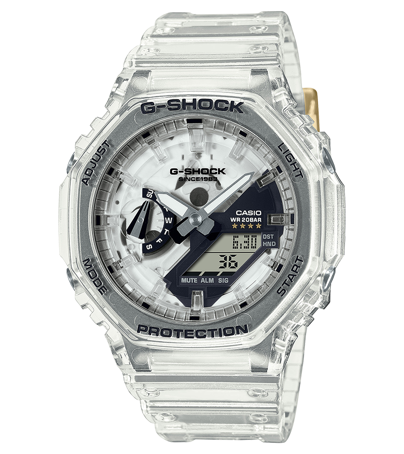 นาฬิกา Casio G-Shock 40th Anniversary CLEAR REMIX รุ่น GA-2140RX-7A ของแท้ รับประกัน1ปี