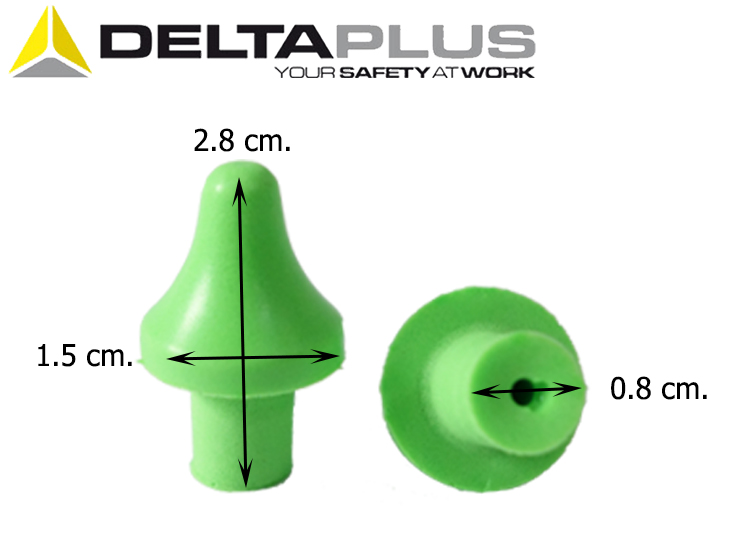 จุกก้านอุดหู DELTA 1 pair x10