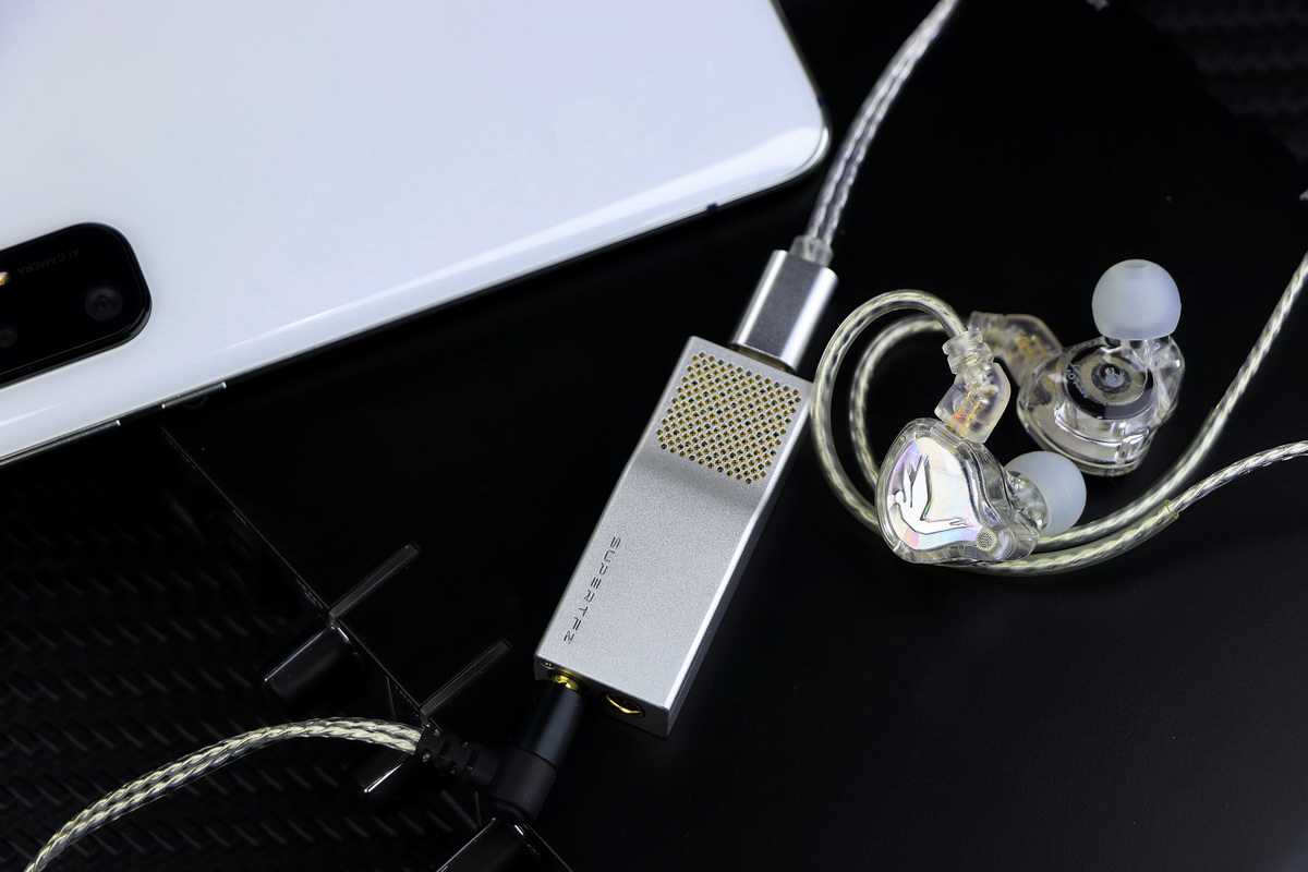 SuperTFZ Deco.5 DAC/AMP พกพาชิป CS43198 x2 ตัวเล็กกำลังขับสูง ไม่ต้องชาร์จ ไม่ต้องใช้ไดรเวอร์ ประกันศูนย์ไทย