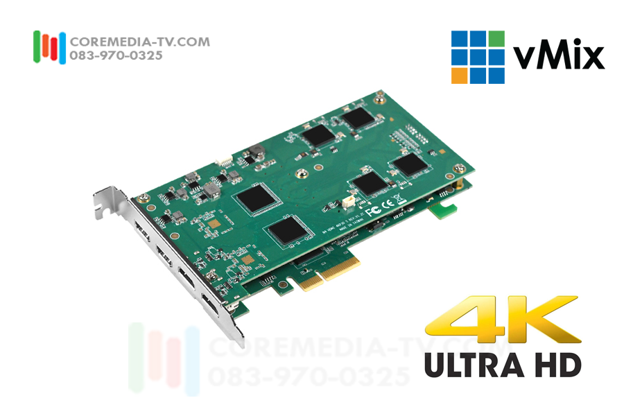 HDMI 4K 4-Channel PCIe×4 Capture Card