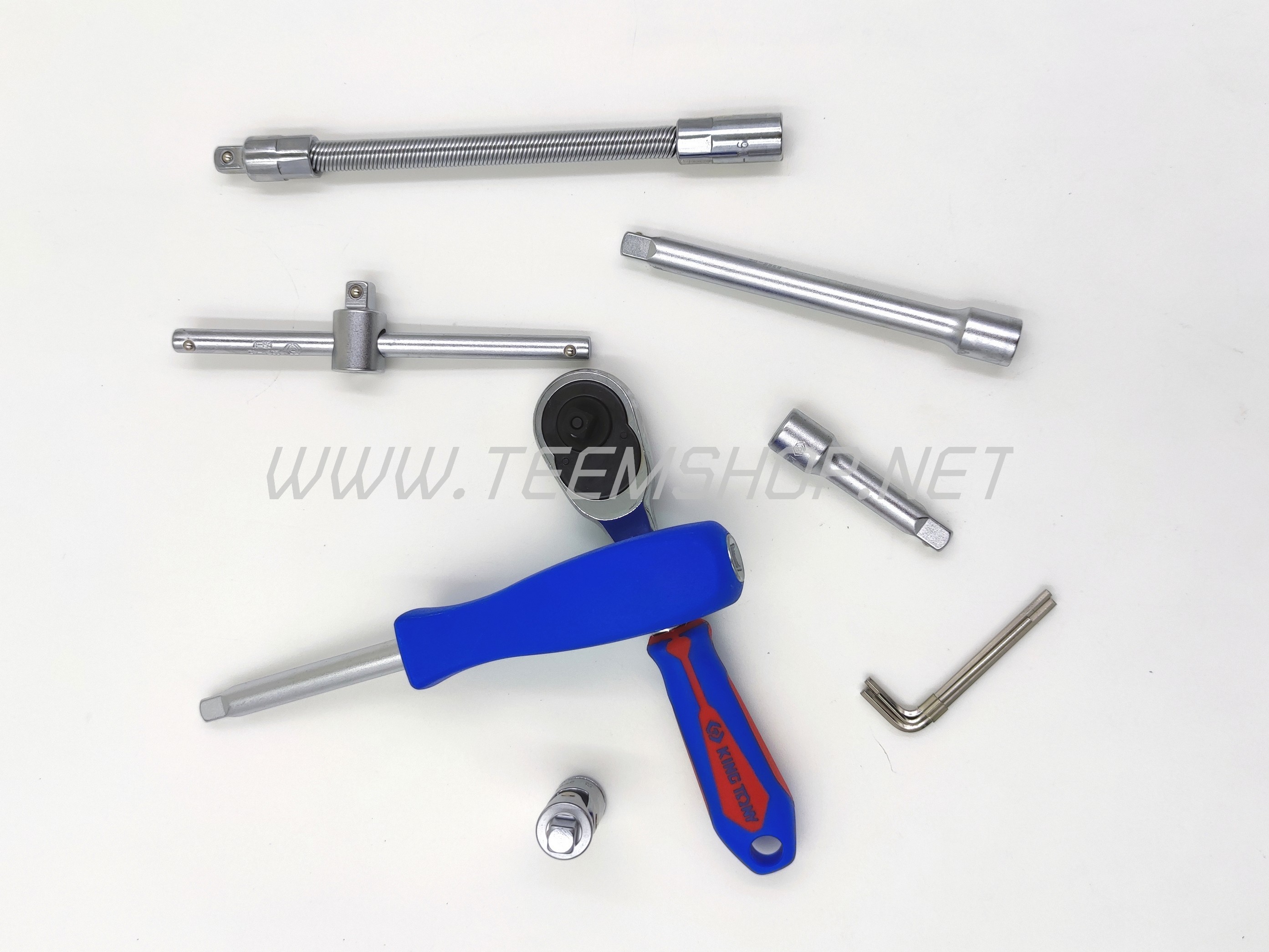 KINGTONY เครื่องมือชุดมินิ 46ชิ้น ST2346MR 1/4" Made in Taiwan