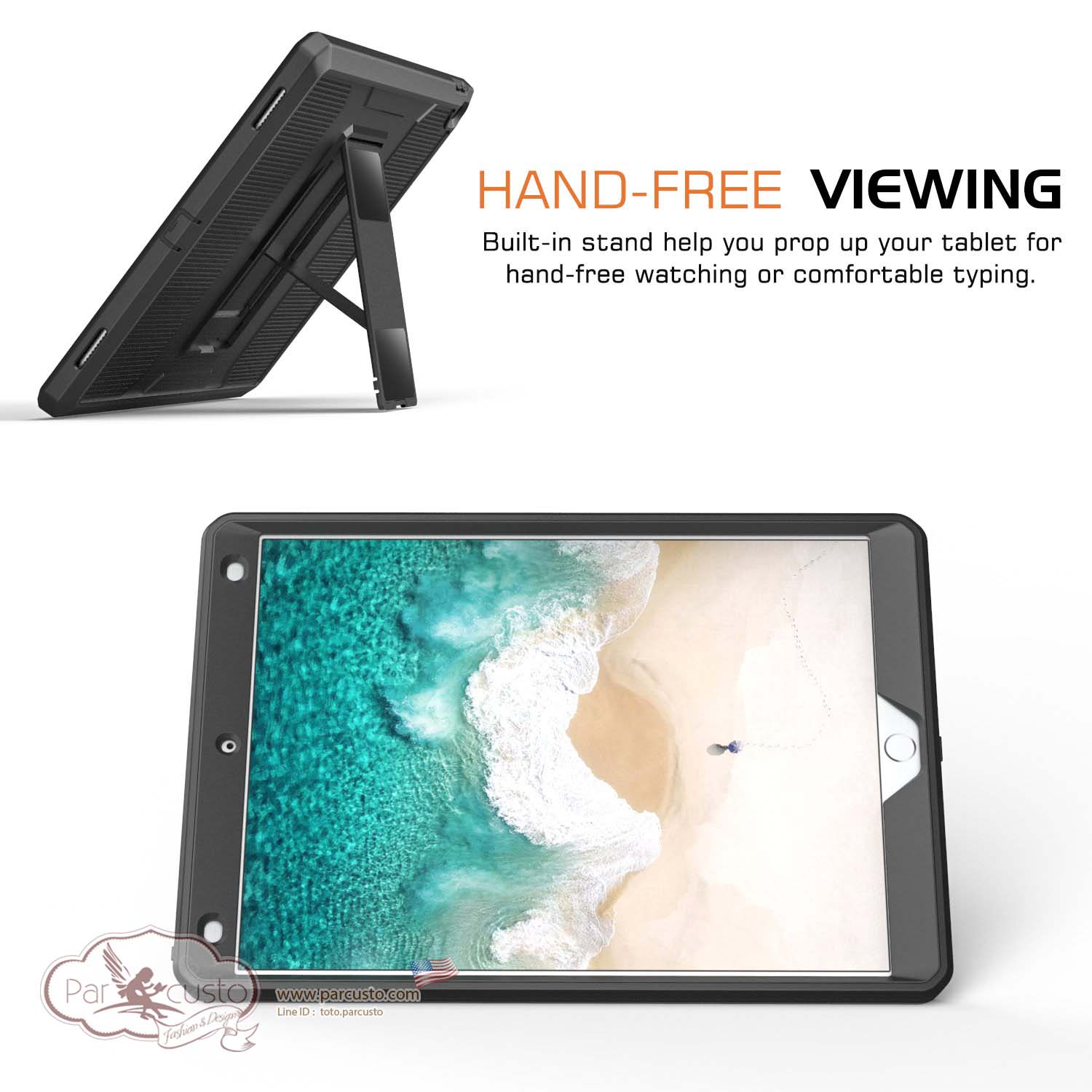 เคสกันกระแทก Apple iPad Air 3 2019 [Heavy Duty] จาก MoKo [Pre-order USA]