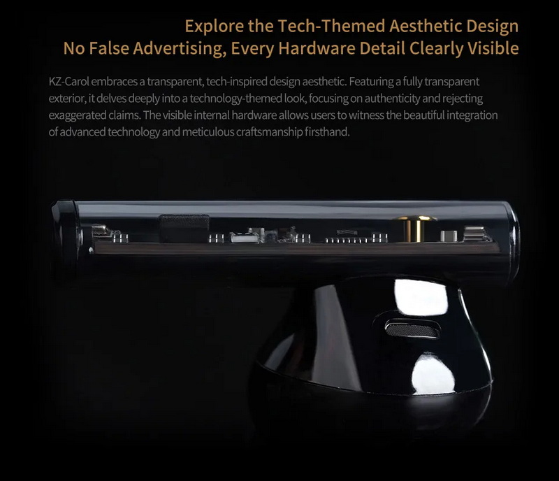 KZ Carol หูฟัง TWS บลูทูธ 5.3 ไดรเวอร์ Dynamic สวมใส่สบาย เสียงดี ประกันศูนย์ไทย