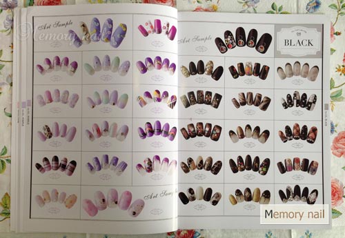 หนังสือลายเพ้นท์เล็บ, หนังสือลายเล็บ,ลายเพ้นท์เล็บ