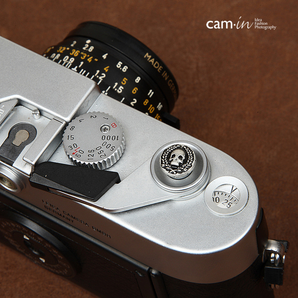 Soft Shutter Release Button รุ่น 10 mm ลายสวยๆ หัวกะโหลก ใช้กับ Fuji XT20 XT10 XT2 XE2 X20 X100 XE1 Leica ฯลฯ