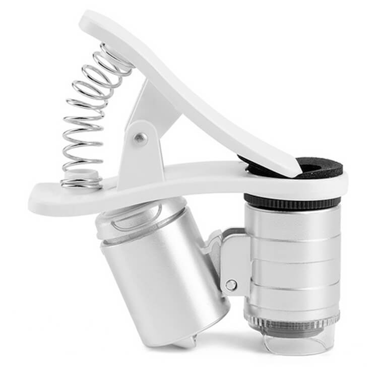 กล้องจุลทรรศน์หนีบโทรศัพท์ 60X