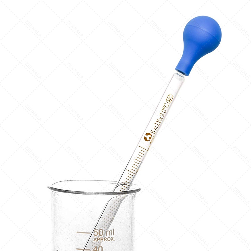 หลอดหยดสาร หลอดหยดแก้ว (Dropper/Glass Pipettes)