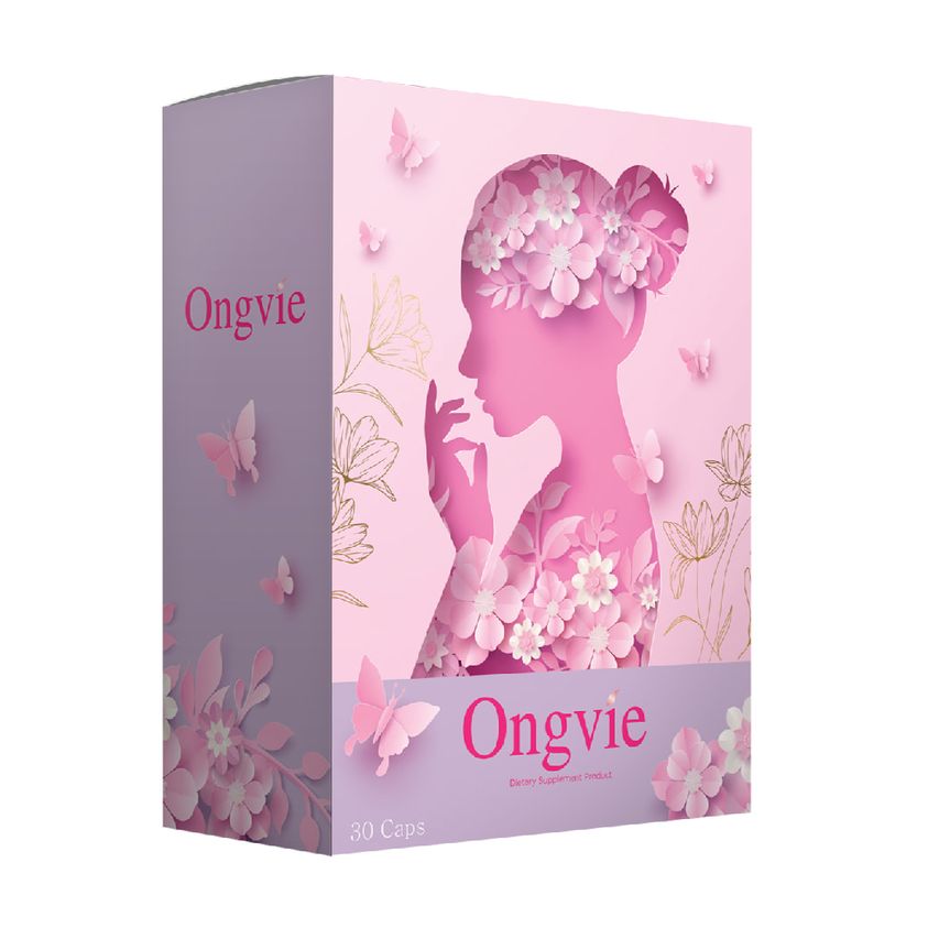 Ongvie "อองวี่" ผลิตภัณฑ์เสริมอาหารสำหรับสตรี ดูแลน้องสาว ลดปัญหากลิ่น ฟิต กระชับ เต่งตึง บำรุงผิวพรรณให้เปล่งปลั่ง ปรับฮอร์โมน ลดการเหวี่ยงวีน อารมณ์สวิง ในสาววัยทอง ตกขาว คันในร่มผ้า ช่วยให้หุ่นเฟิร์ม เอวคอด ไม่อ้วน