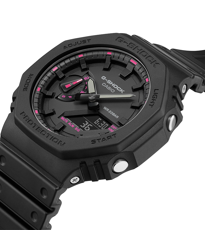 นาฬิกา Casio G-Shock Women ไซส์มินิ GMA-S2100P Pink series รุ่น GMA-S2100P-1A ของแท้ รับประกัน1ปี