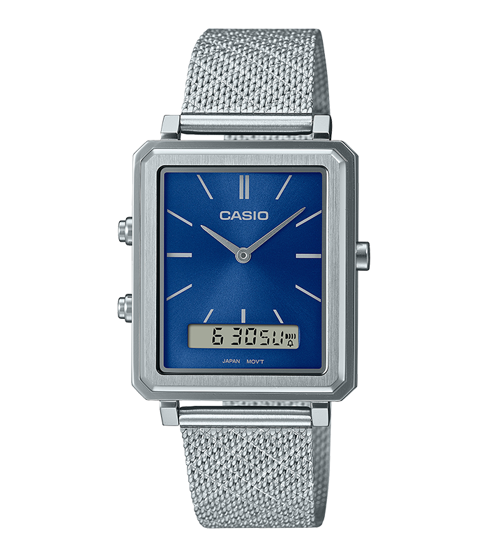นาฬิกา Casio STANDARD Analog-Digital รุ่น MTP-B205M-2E ของแท้ รับประกัน1ปี