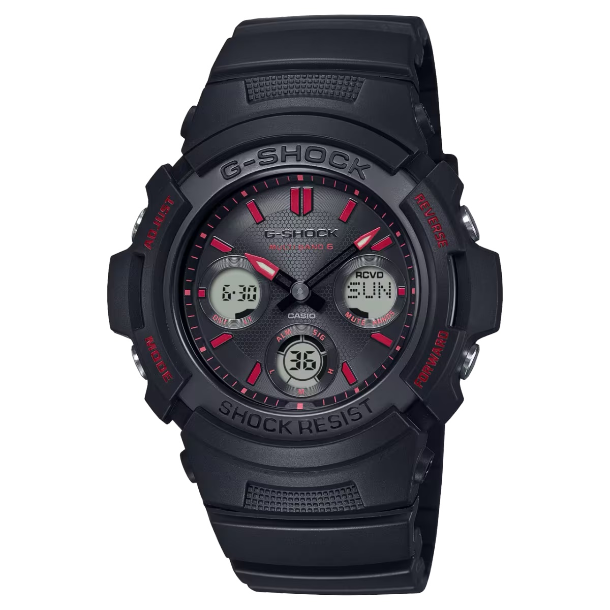 นาฬิกา Casio G-Shock Special Fire Package 2024 series รุ่น AWG-M100FP-1A4 (ไม่วางขายในไทย) ของแท้ รับประกัน1ปี
