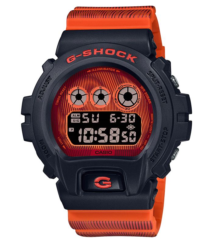 นาฬิกา Casio G-Shock Special color Time Distortion series รุ่น DW-6900TD-4 ของแท้ รับประกัน1ปี
