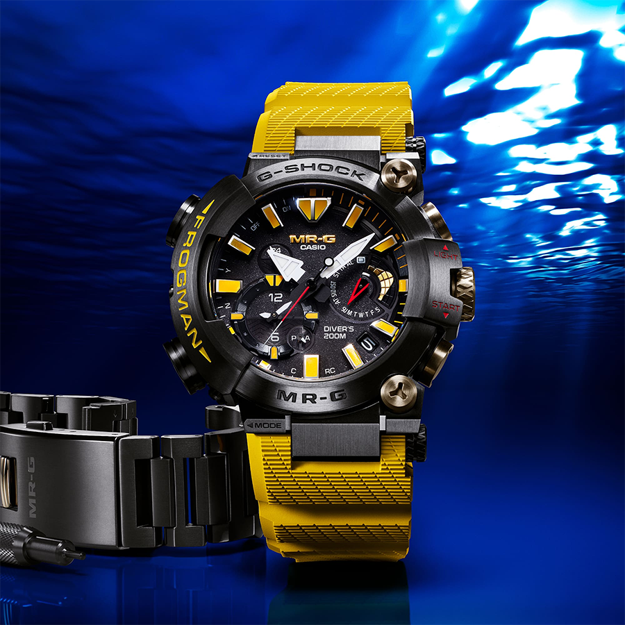 นาฬิกา Casio G-Shock มนุษย์กบ The FROGMAN 30th Anniversary รุ่น MRG-BF1000E-1A9 “Made in Japan” ของแท้ รับประกัน1ปี