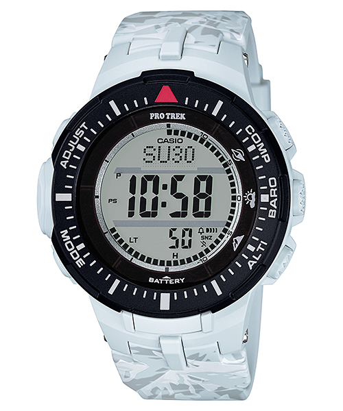 นาฬิกา คาสิโอ Casio PRO TREK รุ่น PRG-300CM-7 ลายพรางขาว