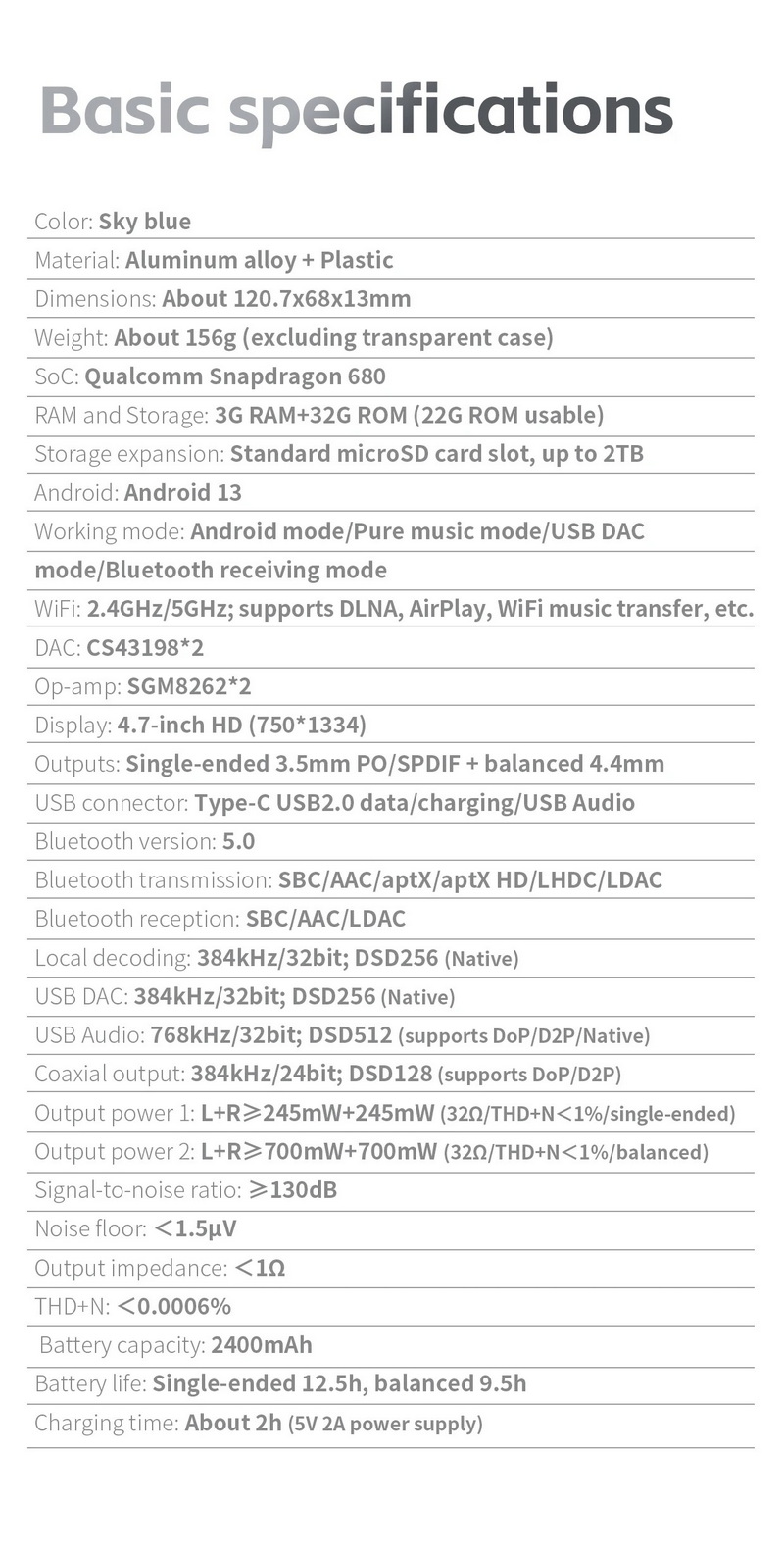 FiiO JM21 DAP พกพา ชิป Dual CS43198 + Dual SGM8262 รองรับ Hi-Res ประกันศูนย์ไทย