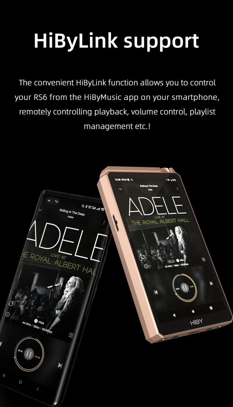 [PreOrder] ขาย Hiby RS6 DAP พกพา สถาปัตยกรรม Darwin ระดับเรือธง รองรับ MQA16x ประกันศูนย์ไทย